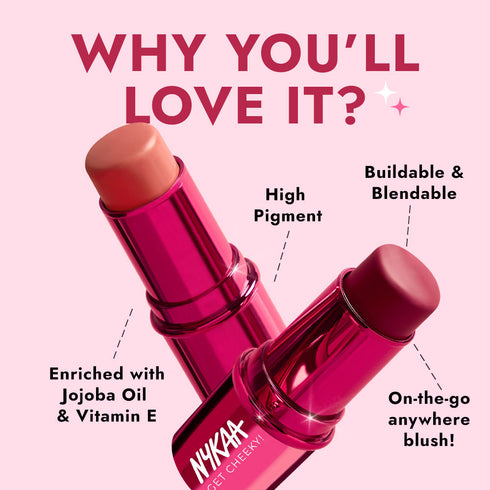 Nykaa Get Cheeky Blush Stick