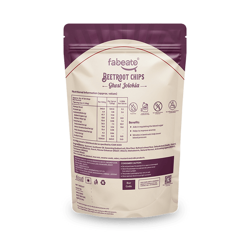 Fabeato Ghost Jolokia Beetroot Chips