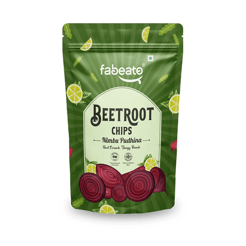 Fabeato Nimbu Pudhina Beetroot Chips