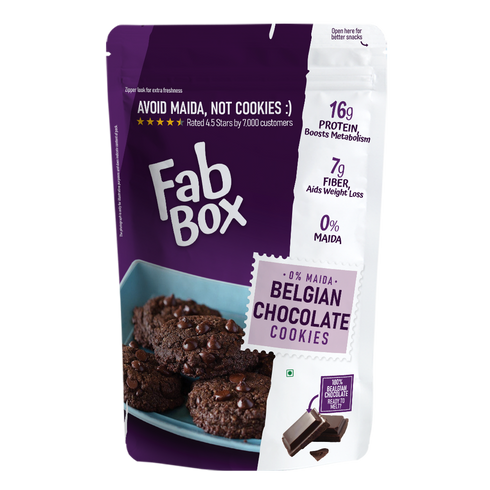 Fabbox Belgian Chocolate Cookies
