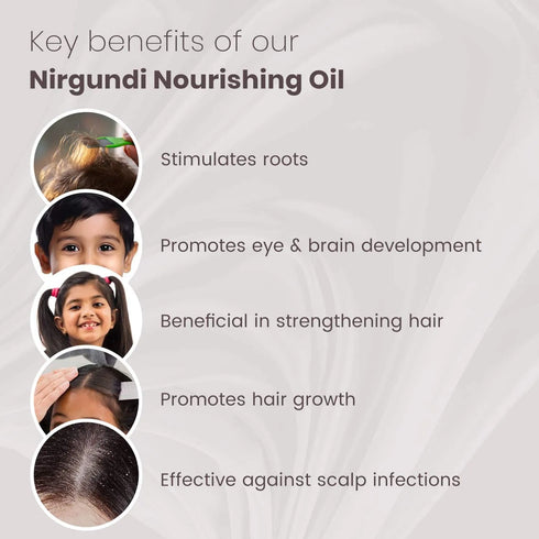 Babyorgano Nirgundi Nourishing Hair Oil