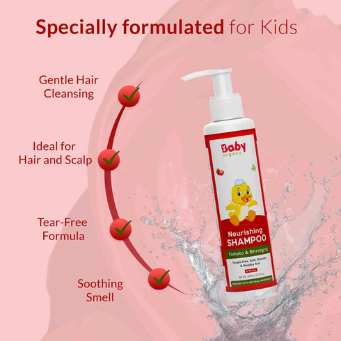 Babyorgano Nourishing Baby Shampoo 0 15 Years