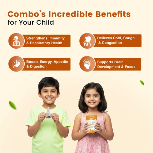 Babyorgano Daily Immunity & Cold Relief Combo