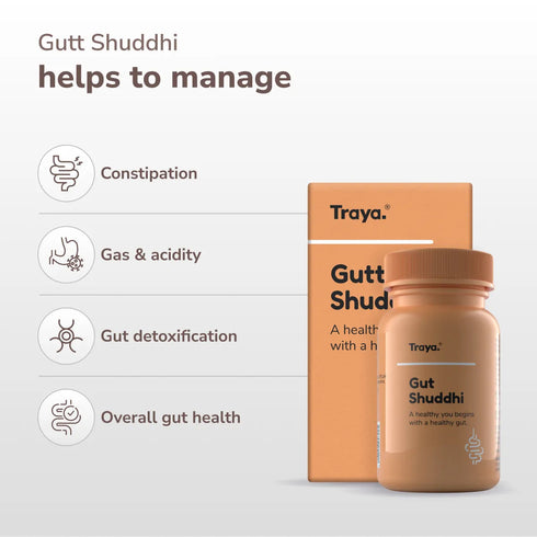 Traya Gutt Shuddhi Tablet 30 Tablets