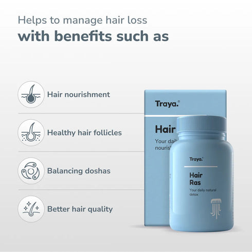 Traya Hair Ras Ayurvedic Hair Herbs
