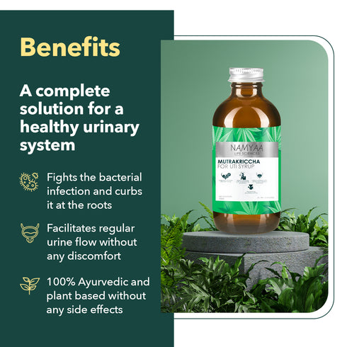Namyaa Skincare Namyaa Mutrakriccha UTI Combo of Syrup & Tablet
