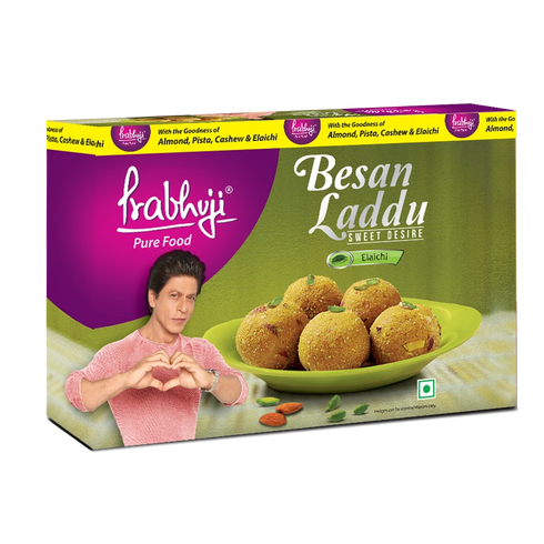 Prabhuji Elaichi Besan Laddu