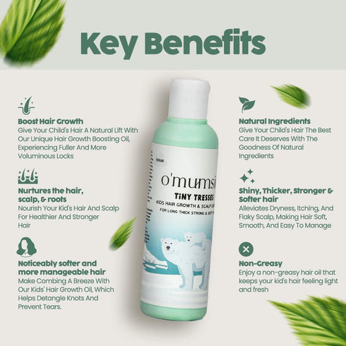 Omumsie Baby Hair Growth & Scalp Care Oil