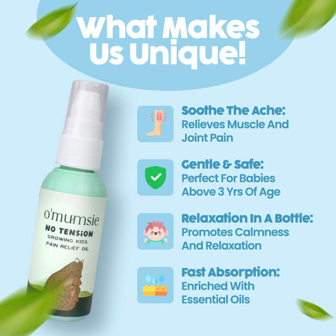 Omumsie Growing Kids Pain relief Oil