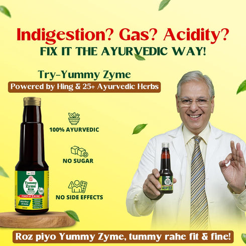 Healing Pharma Yummy Zyme Digestive Enzyme Syrup