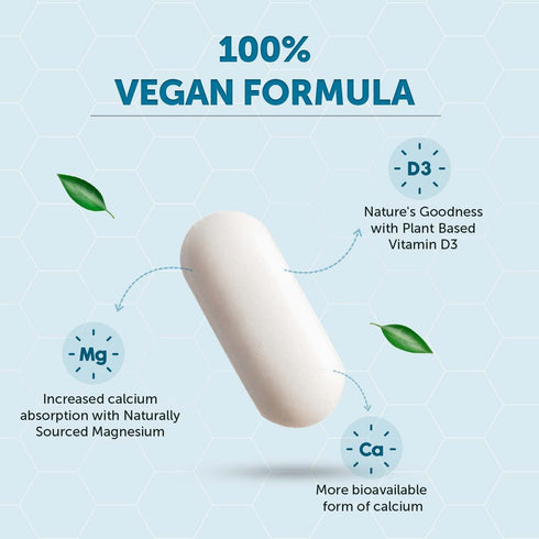 Neuherbs True Calcium 1000mg With Natural Vitamin D3