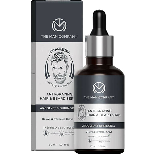 The Man Company Anti-Graying Hair and Beard Serum