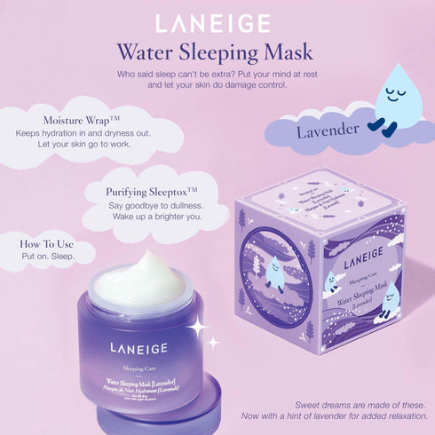 Laneige Water Sleeping Mask (Lavender) 70ml