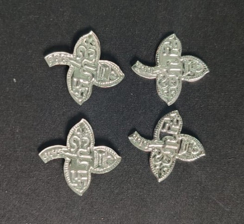 Pure silver Bilva Patra 108 count - 31.33 g By Mahita Collections