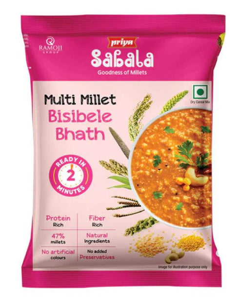 Sabala Millets Multi Millet Bisibele Bhath