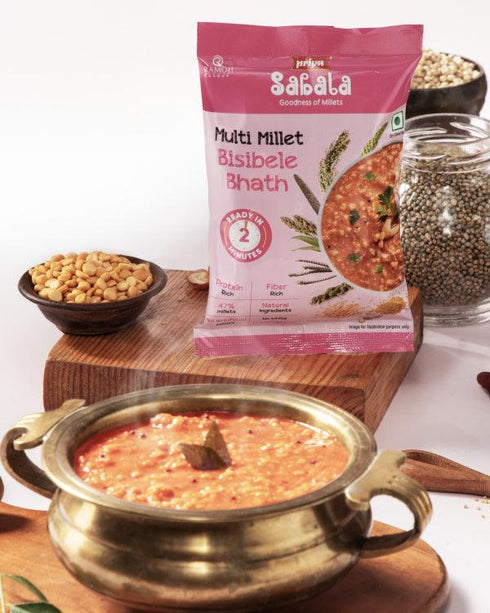Sabala Millets Multi Millet Bisibele Bhath