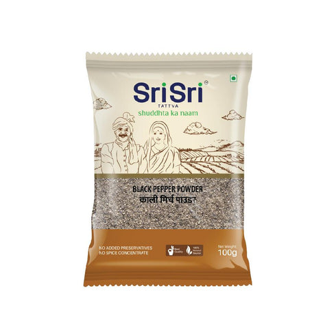 sri sri tattva black pepper powder | kali mirch