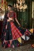 Shubhkala Black Printed with Mirror Work Chaniya Choli for Navratri