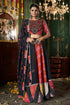 Shubhkala Black Printed with Mirror Work Chaniya Choli for Navratri