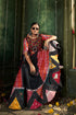 Shubhkala Black Printed with Mirror Work Chaniya Choli for Navratri