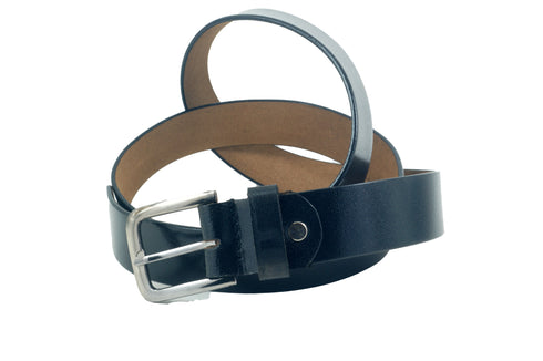 Vhaanfootwear Pure Leather chrome Belt by Vhaan