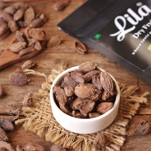 Lila Dry Fruits Black Cardamom