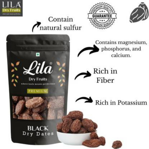 Lila Dry Fruits Black Dates