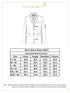 Vastramay Men's Blue Checked Cotton Blend Blazer