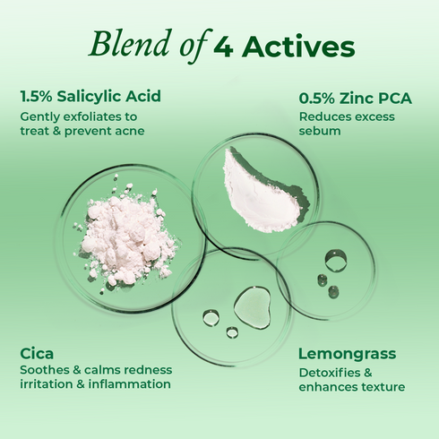 The Pink Foundry Mini Clearing & Calming Acne Face Wash