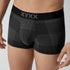 XYXX Quad Cotton Trunks Smoke Black