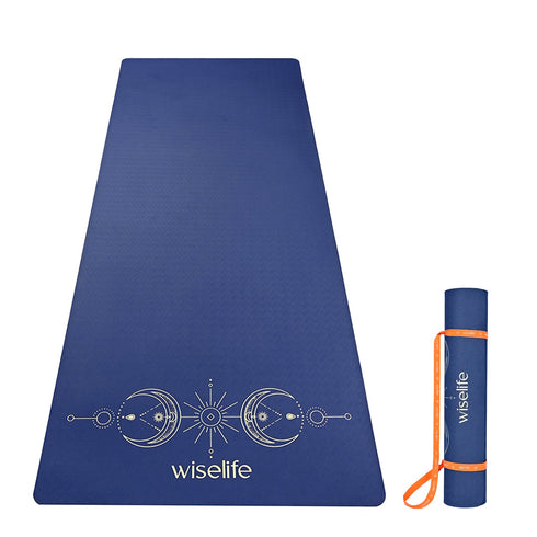 Wiselife Grande XL TPE Yoga Mat - 6mm