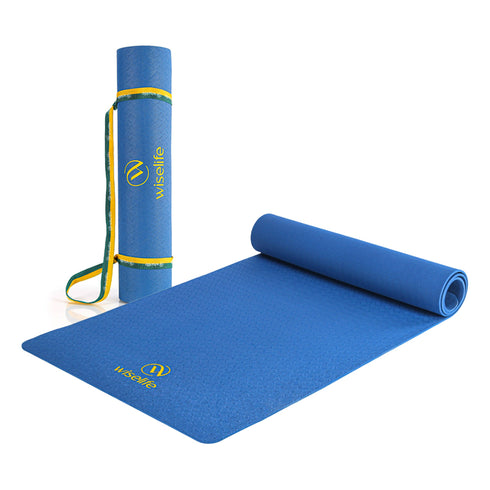 Wiselife Classic TPE Yoga Mat 6mm - Essential
