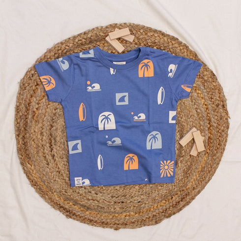 Bachpan kids wear New born caual wear-Blue Colour