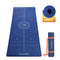 Wiselife Lotus Alignment TPE Yoga Mat - 10mm
