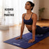 Wiselife Lotus Alignment TPE Yoga Mat - 10mm