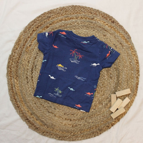 Bachpan kids wear New Born Tee -Navy Blue