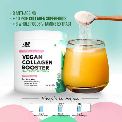 BM Wellness Vegan Collagen Booster Blueberry