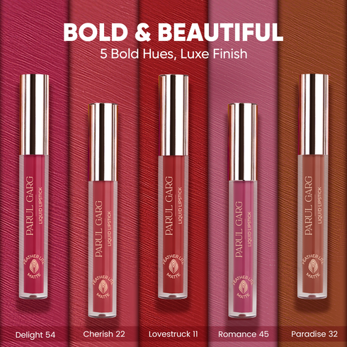 Parul Garg Beauty Bold & Beautiful: 5 Best Selling Deep Liquid Lipstick