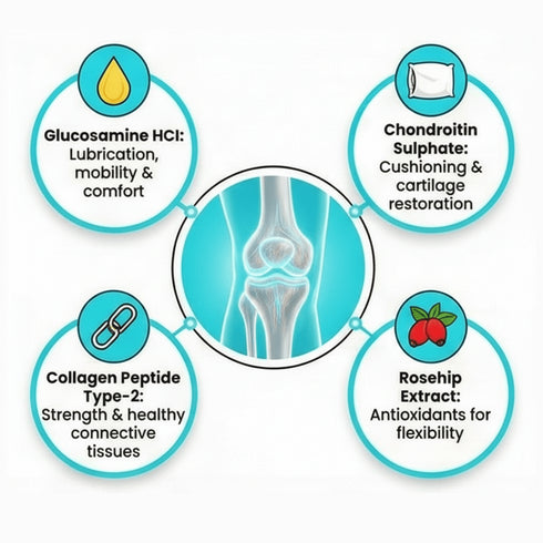 Healing Pharma Orthojoint Rose Tablets for Pain Relief