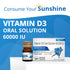 Healing Pharma Bonefine Vitamin D3 60000 IU / 5 ml Oral Solution