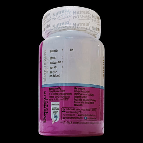Patanjali Nutrela Bone Health Natural Capsules