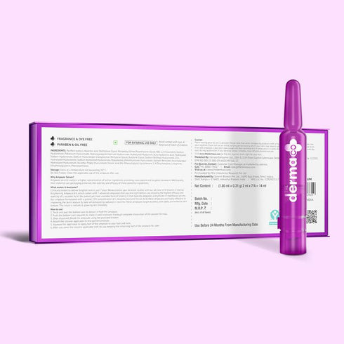 The Derma Co. 15% Vitamin C Intense Brightening Ampoule Kit