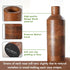 Behoma Wooden Vase Set of 2