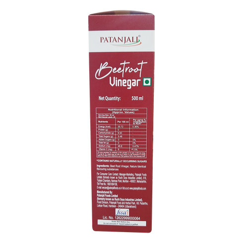 Patanjali Beetroot Vinegar 500ml