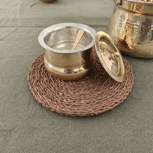 Brass Ghee Pot