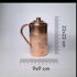 Heavy Copper Water JUG with 5 Glass