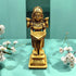 Tamas Brass Lady Holding a Lamp Statue