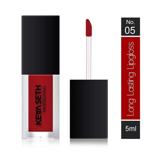 Keya Seth Aromatherapy Bright Red Shade Long Lasting Lipgloss - 05