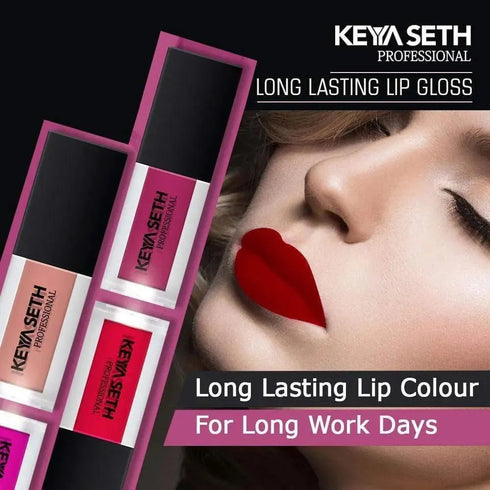 Keya Seth Aromatherapy Bright Red Shade Long Lasting Lipgloss - 05