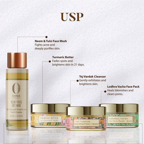 Ohria Ayurveda Skin Brightening Ritual